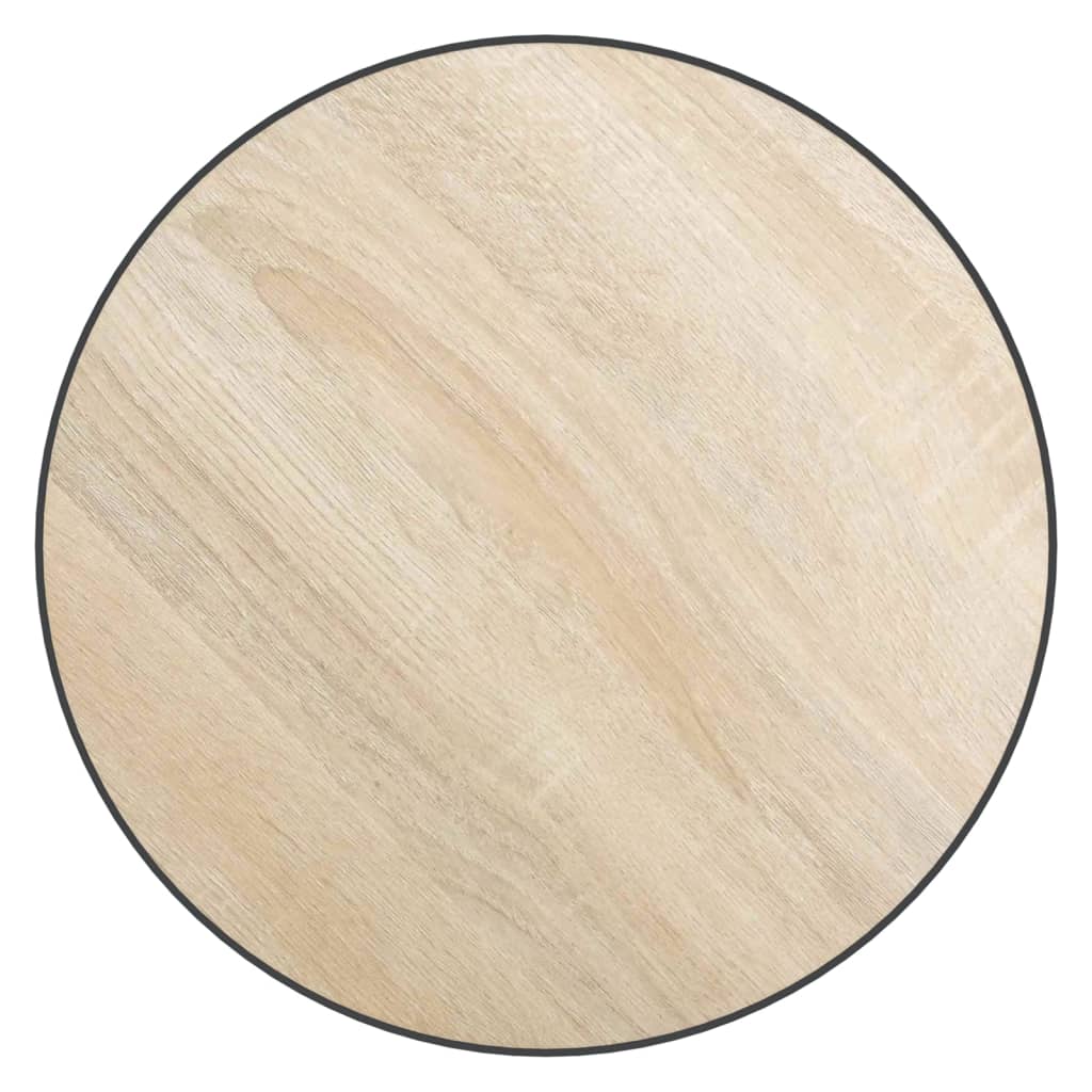 Tebord Sonoma-Ek Ø35 Cm Mdf