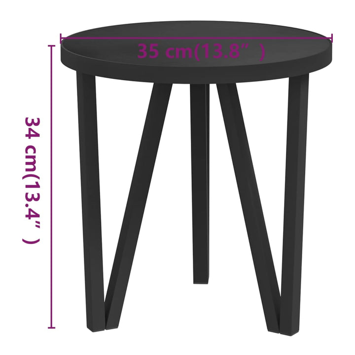 Tebord Ø35 Cm Mdf