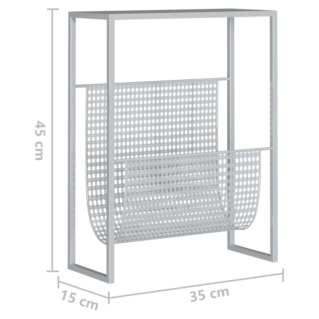 Tidningsställ 35X15X45 Cm Stål
