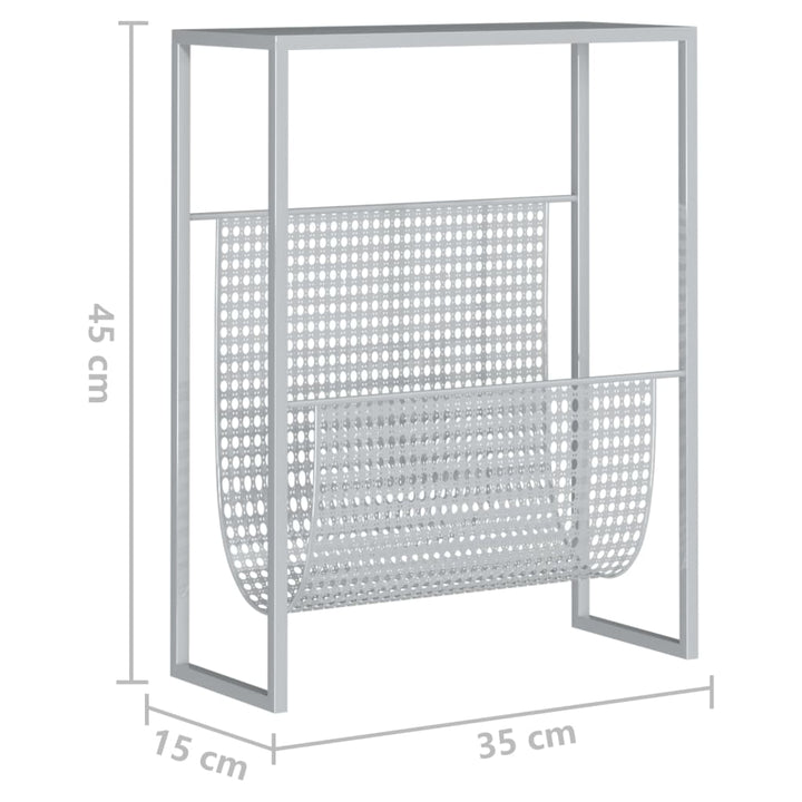 Tidningsställ 35X15X45 Cm Stål