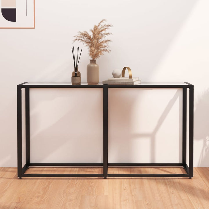Konsolbord 160X35X75,5 Cm Härdat Glas