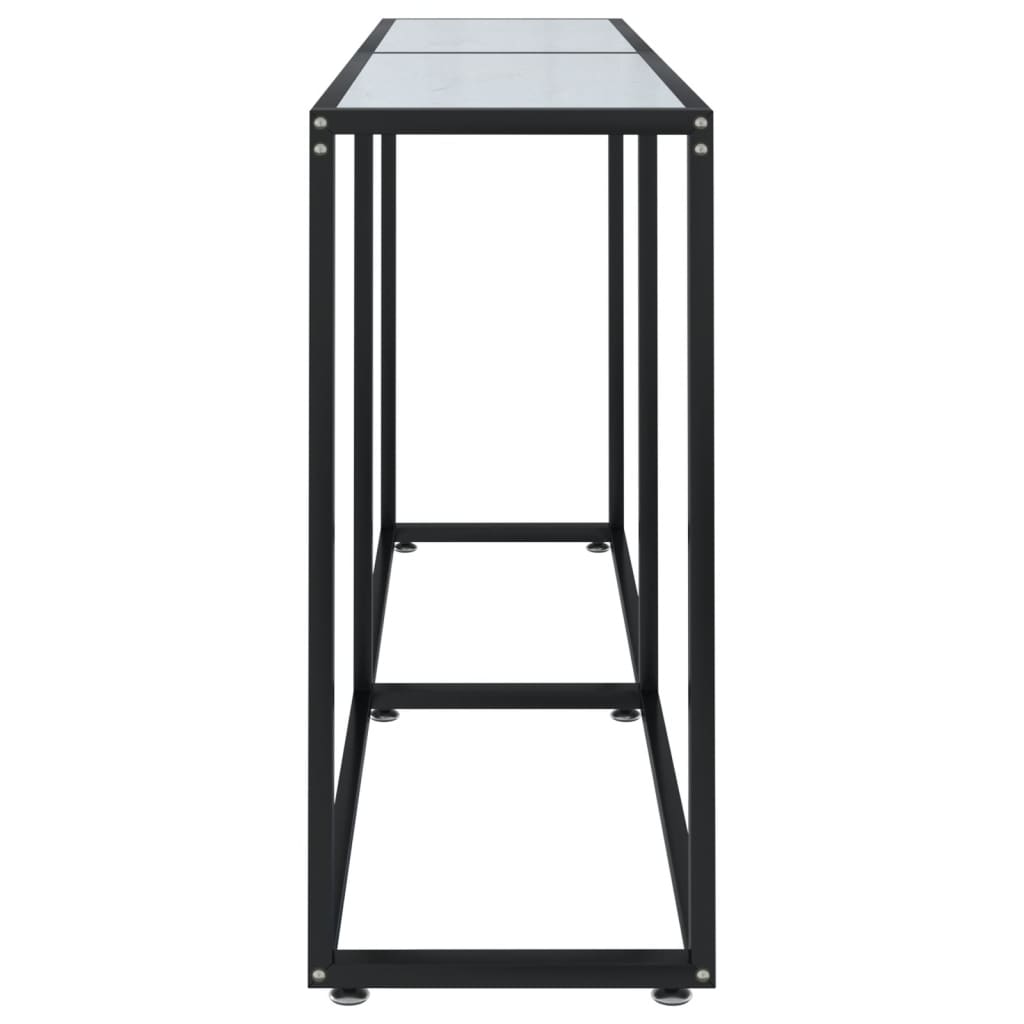 Konsolbord 160X35X75,5 Cm Härdat Glas