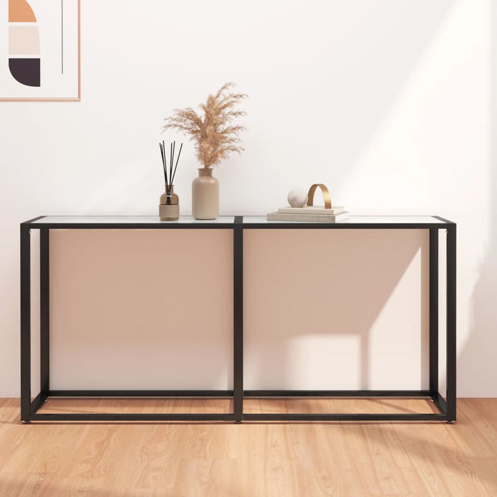 Konsolbord 160X35X75,5 Cm Härdat Glas