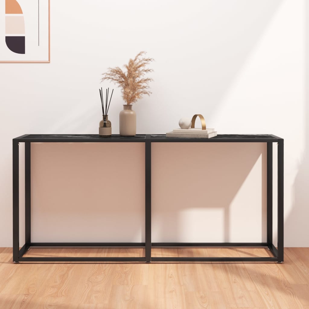 Konsolbord 160X35X75,5 Cm Härdat Glas