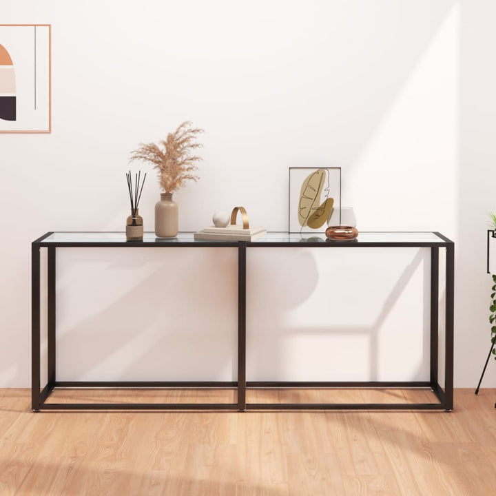 Konsolbord 160X35X75,5 Cm Härdat Glas