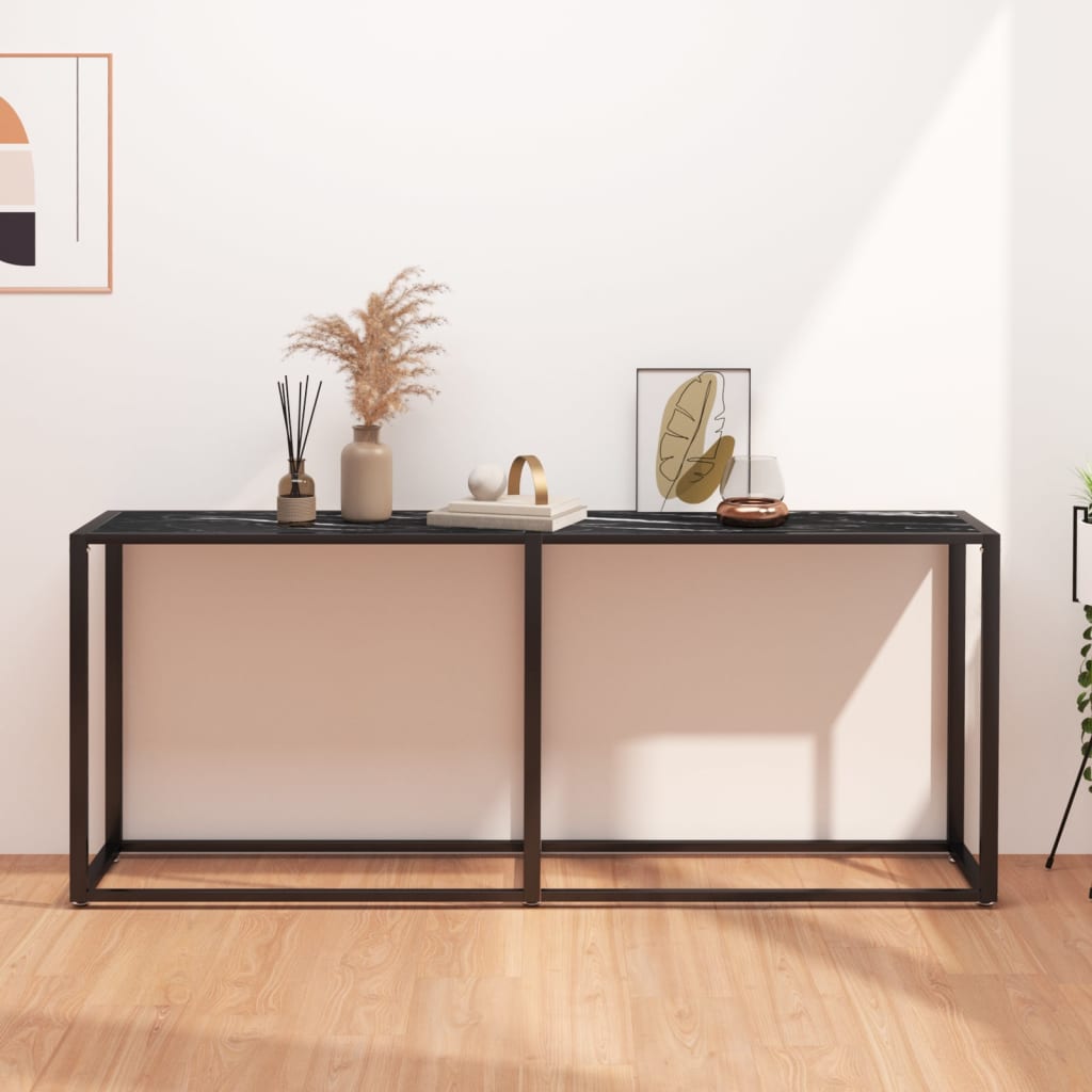 Konsolbord 160X35X75,5 Cm Härdat Glas