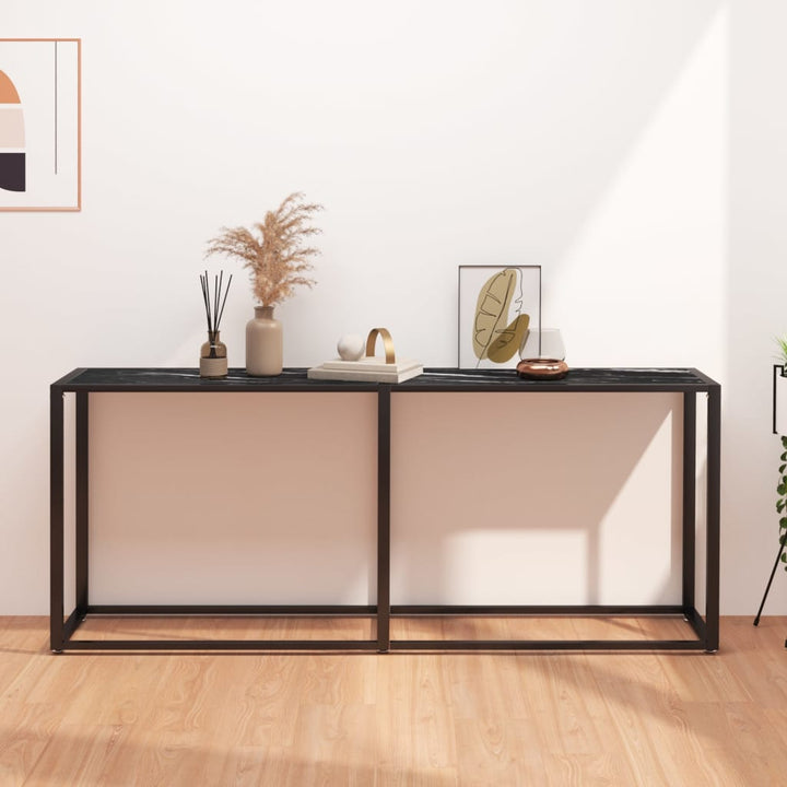 Konsolbord 160X35X75,5 Cm Härdat Glas