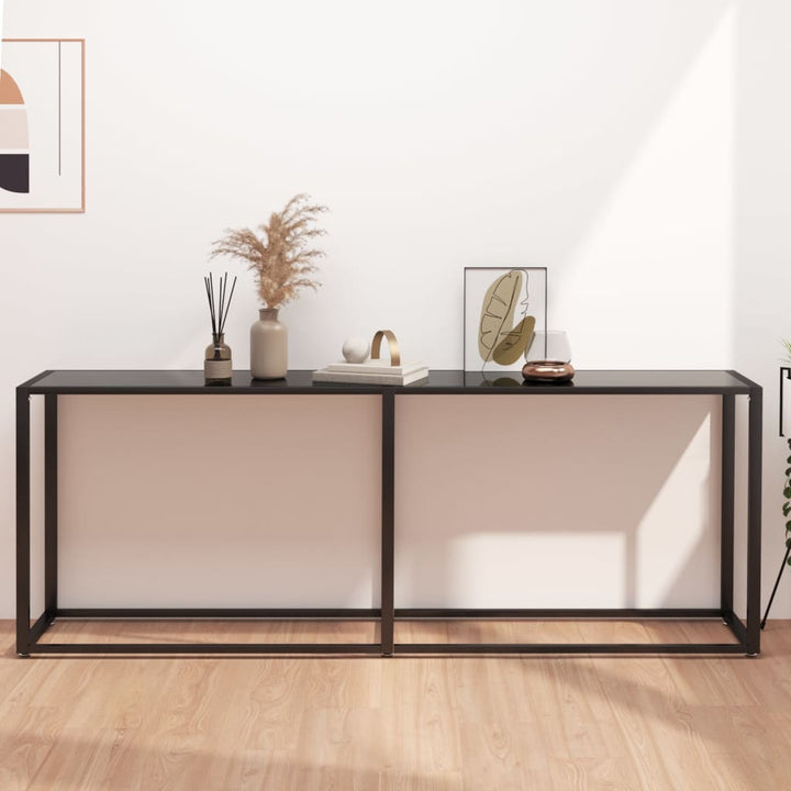 Konsolbord 160X35X75,5 Cm Härdat Glas
