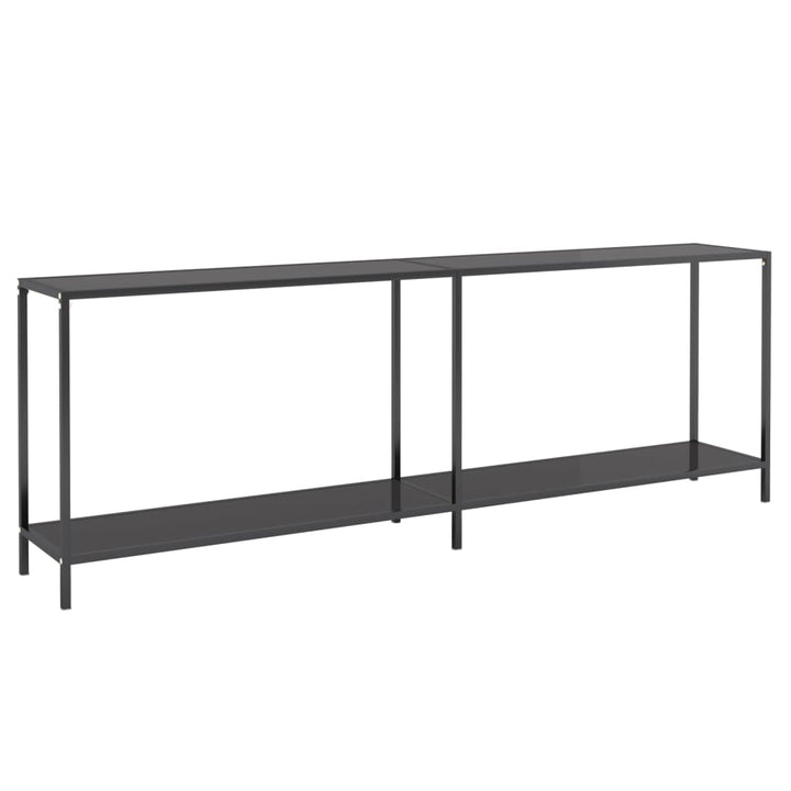 Konsolbord 220X35X75,5 Cm Härdat Glas