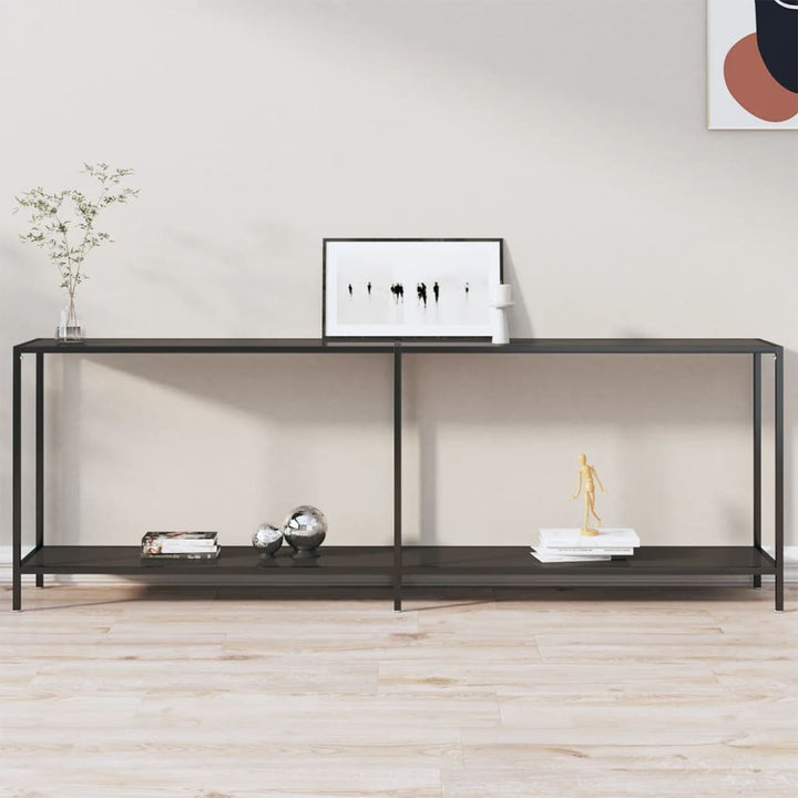 Konsolbord 220X35X75,5 Cm Härdat Glas