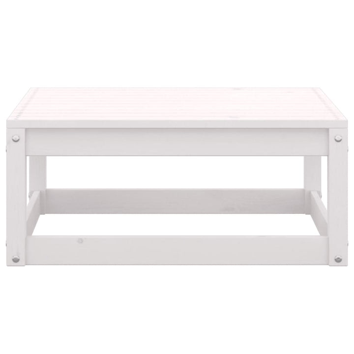 Loungegrupp För Trädgården 6 Delar Massiv Furu