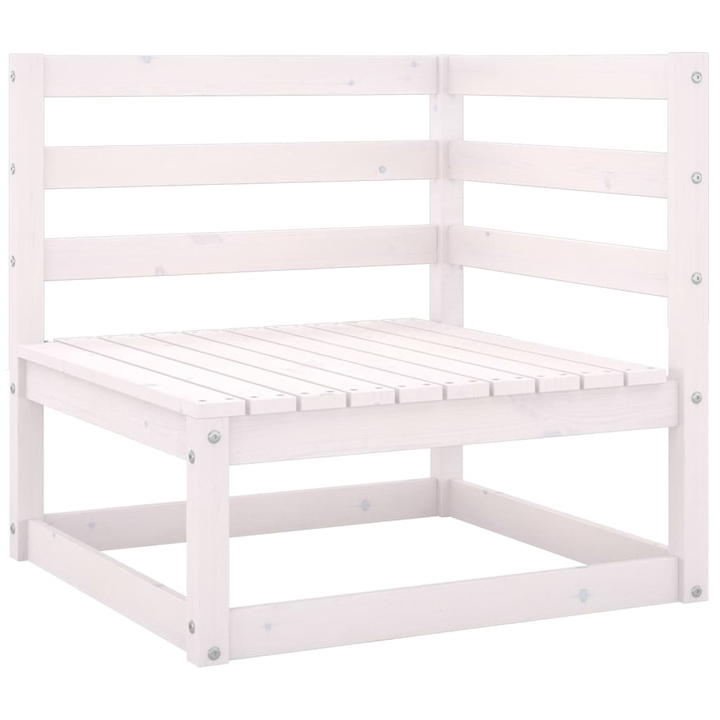 Loungegrupp 8 Delar Massiv Furu