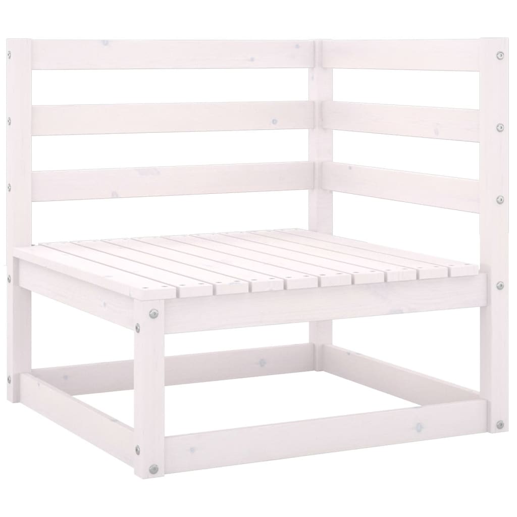 Loungegrupp 9 Delar Massiv Furu