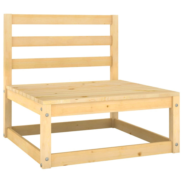 Loungegrupp Med Dynor 6 Delar Massiv Furu