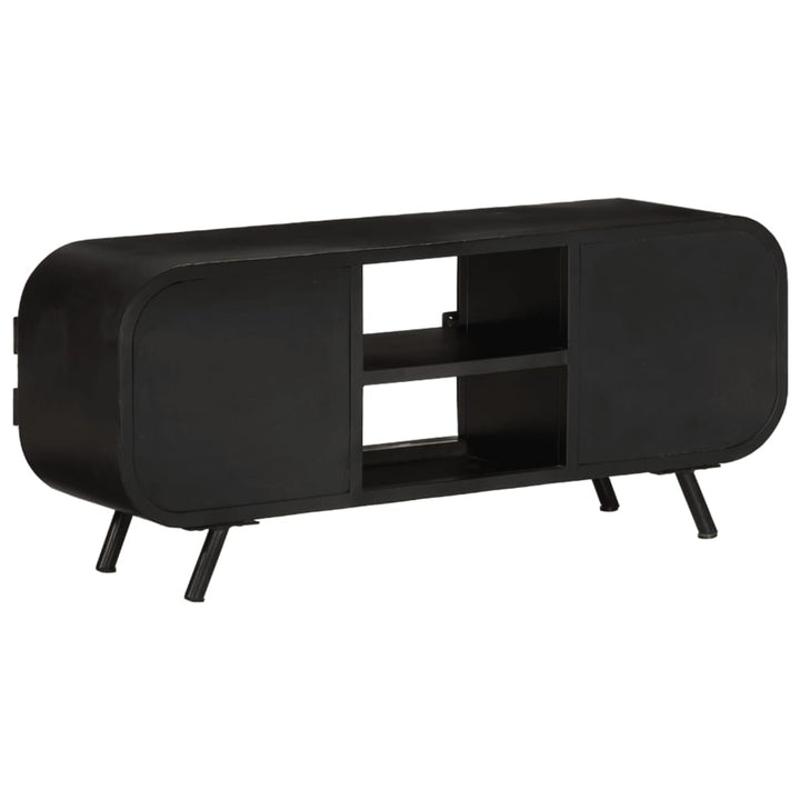 Tv-Bänk 110X30X45 Cm Grovt Mangoträ