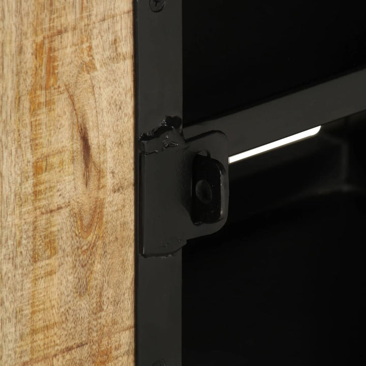 Tv-Bänk 110X30X45 Cm Grovt Mangoträ