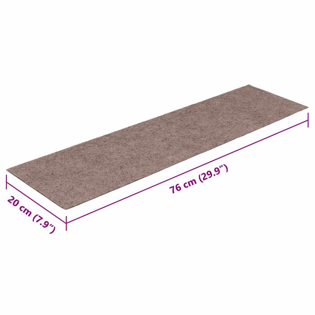 Trappmattor Självhäftande 15 St A Rektangulära