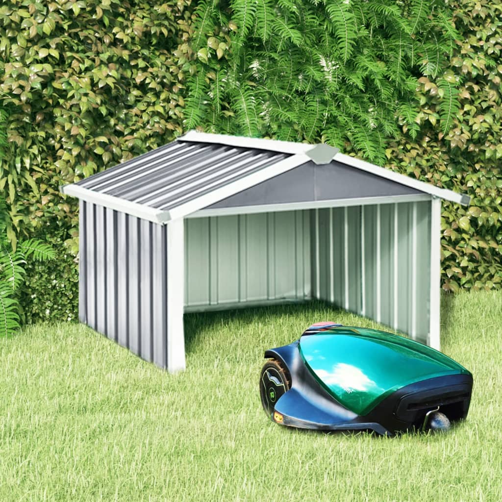 Skjul För Robotgräsklippare 92X97X63 Cm Galvaniserat Stål