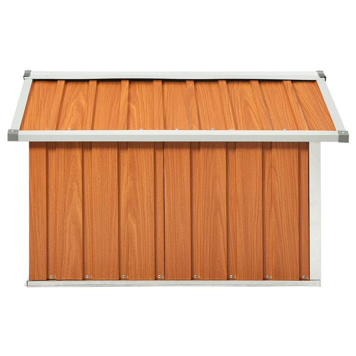 Skjul För Robotgräsklippare 92X97X63 Cm Galvaniserat Stål
