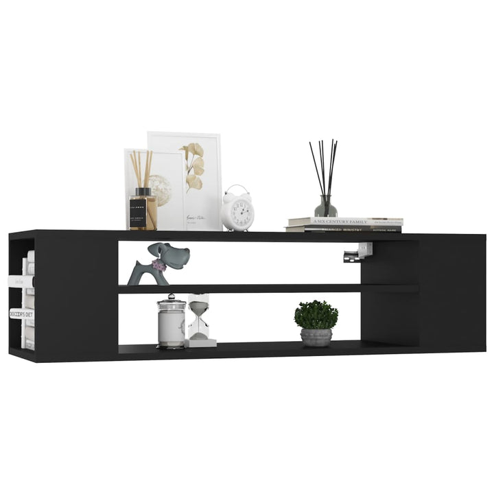 Väggmonterad Tv-Bänk 100X30X26,5 Cm Konstruerat Trä