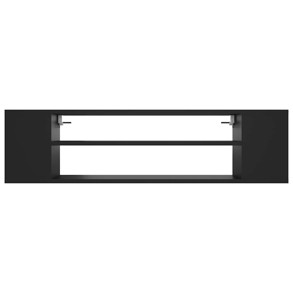Väggmonterad Tv-Bänk 100X30X26,5 Cm Konstruerat Trä