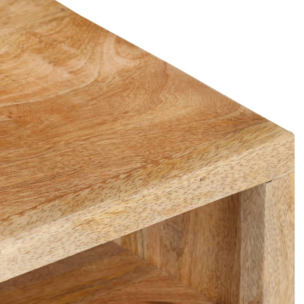 Tv-Bänk 110X30X40 Cm Massivt Mangoträ