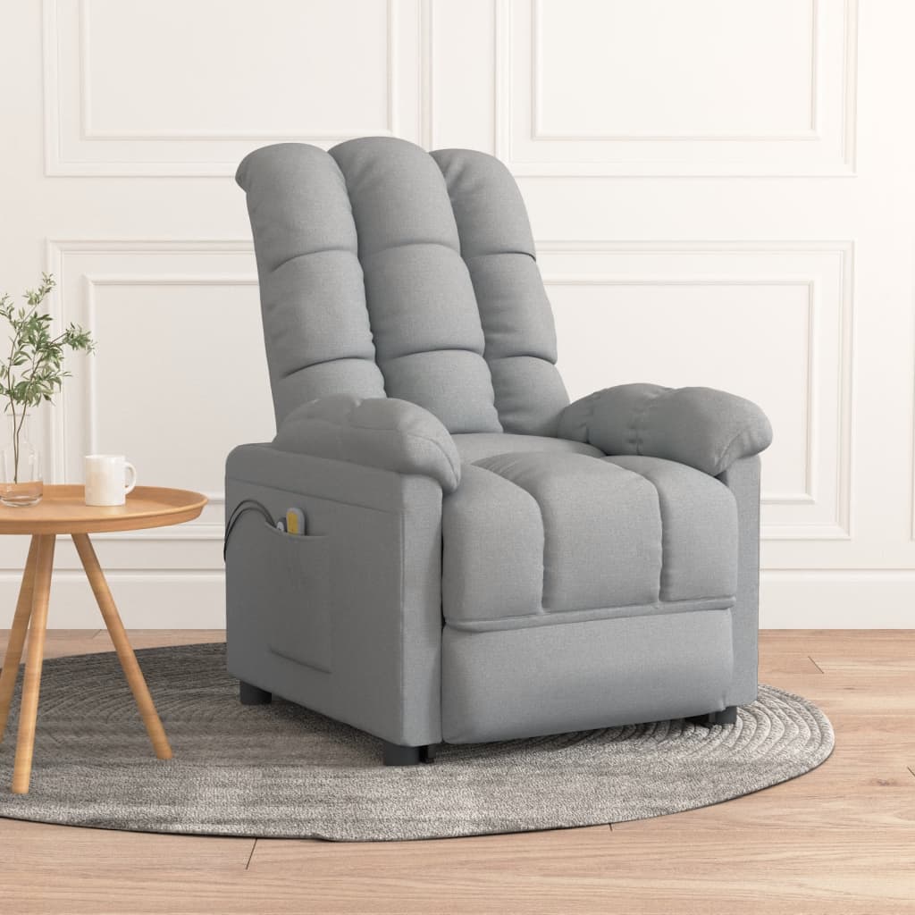 Elektrisk Massagefåtölj Tyg