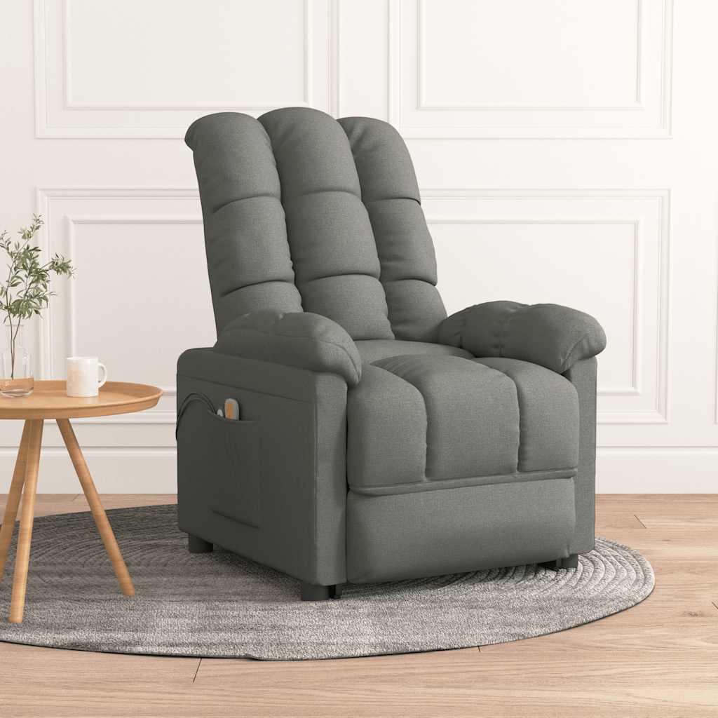 Elektrisk Massagefåtölj Tyg