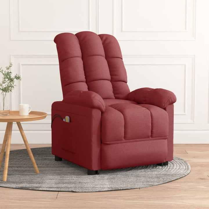 Elektrisk Massagefåtölj Tyg