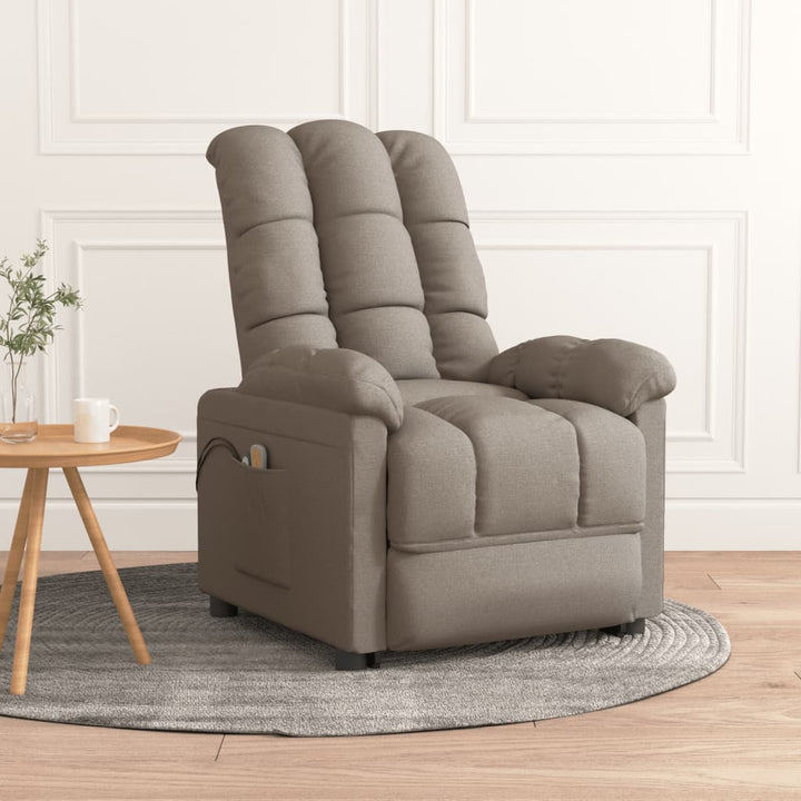Elektrisk Massagefåtölj Tyg