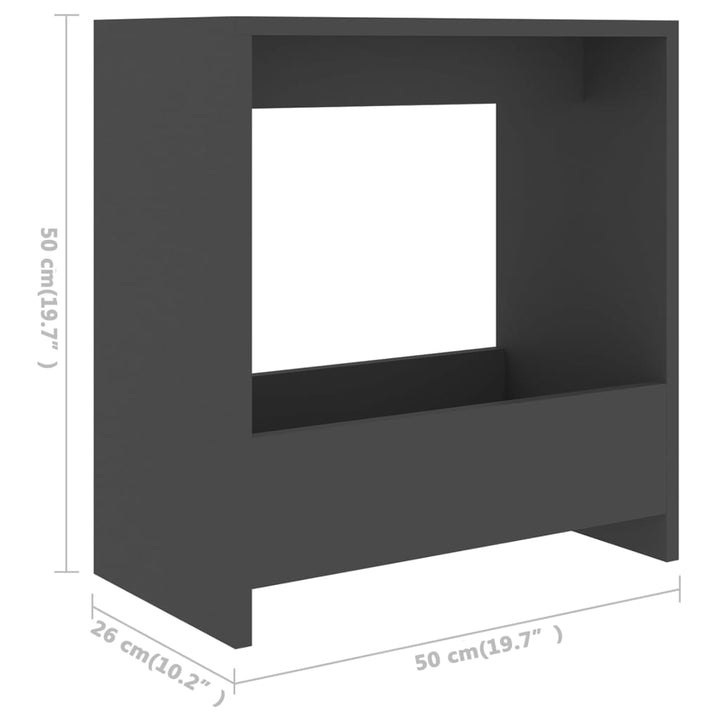 Sidobord 50X26X50 Cm Konstruerat Trä