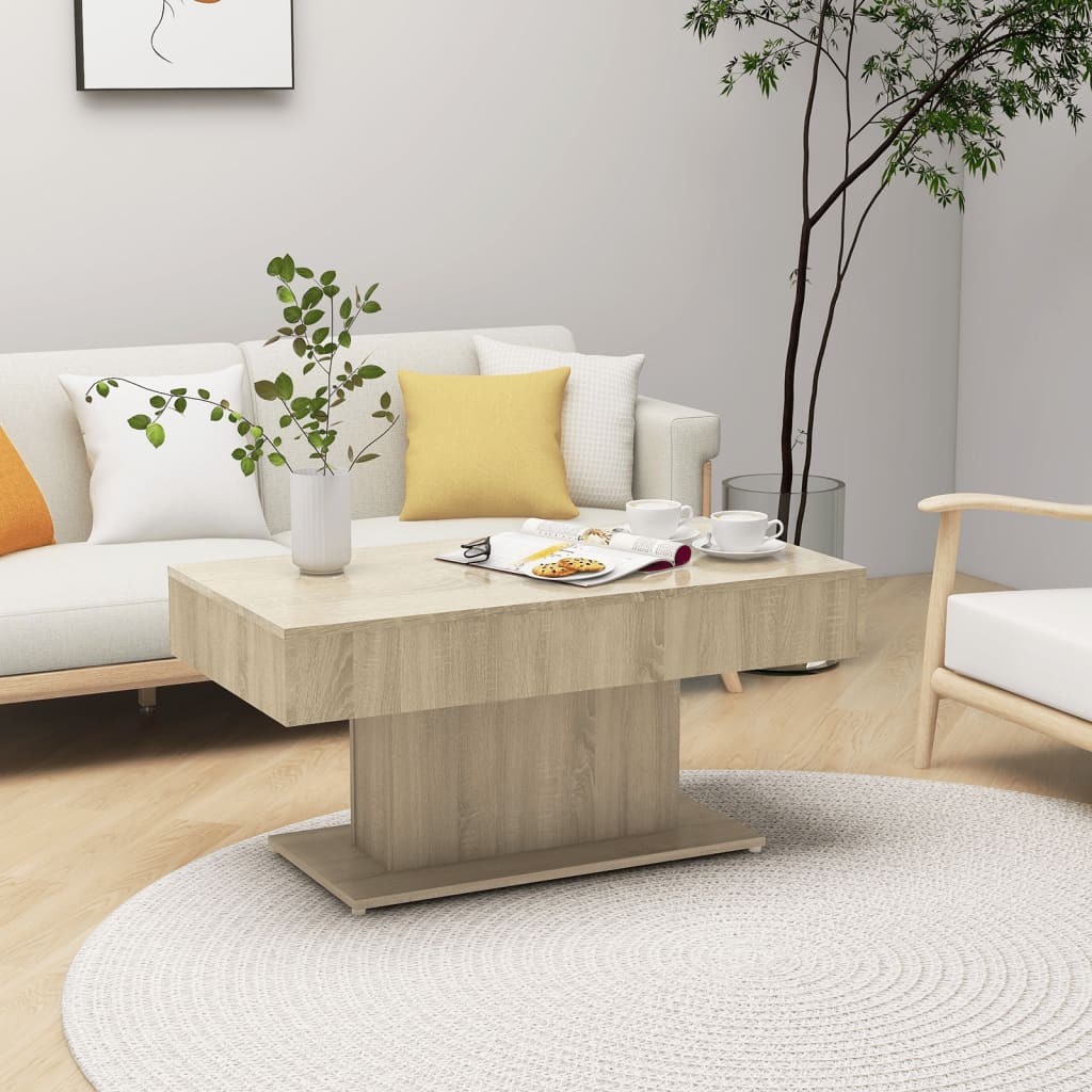 Soffbord 96X50X45 Cm Konstruerat Trä