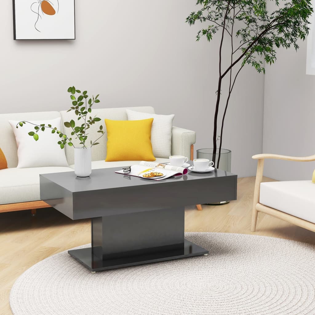 Soffbord 96X50X45 Cm Konstruerat Trä
