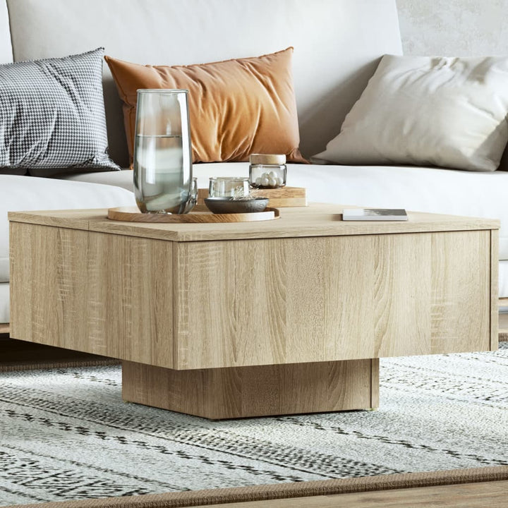 Soffbord 60X60X31,5 Cm Konstruerat Trä