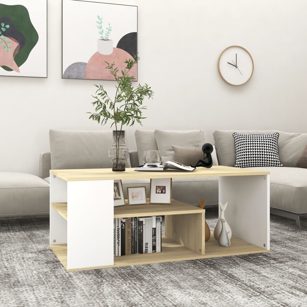Soffbord 100X50X40 Cm Konstruerat Trä