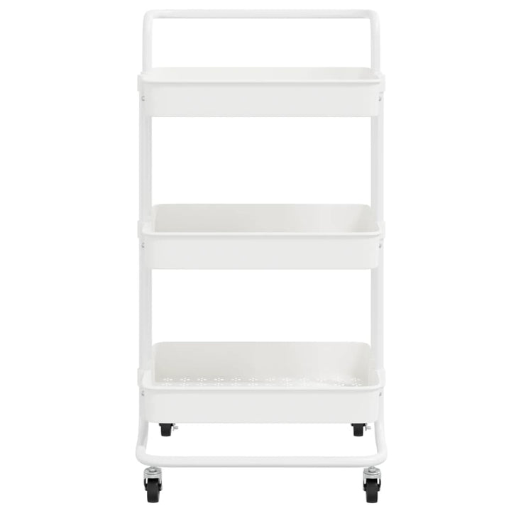 Rullvagn 3 Våningar 42X35X85 Cm Järn Och Abs