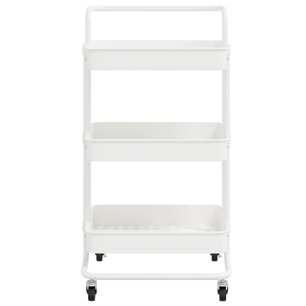 Rullvagn 3 Våningar 42X35X85 Cm Järn Och Abs