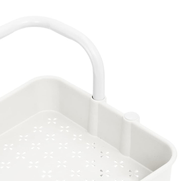 Rullvagn 3 Våningar 42X35X85 Cm Järn Och Abs