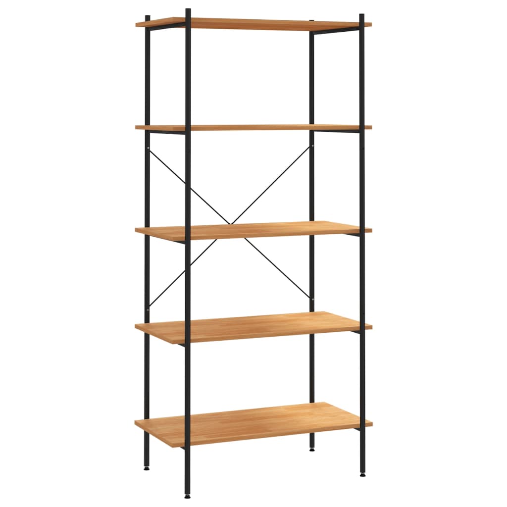 Hyllenhet Med 5 Hyllplan 80X40X