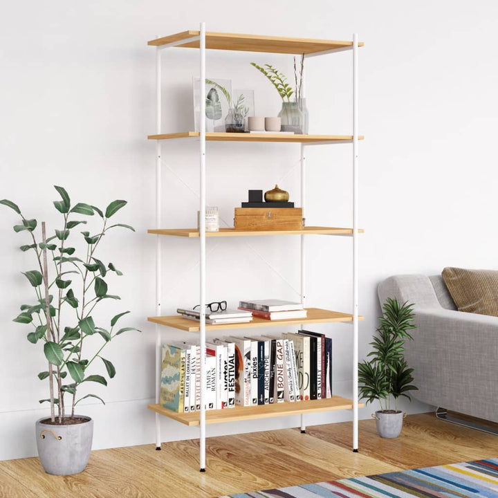 Hyllenhet Med 5 Hyllplan 80X40X