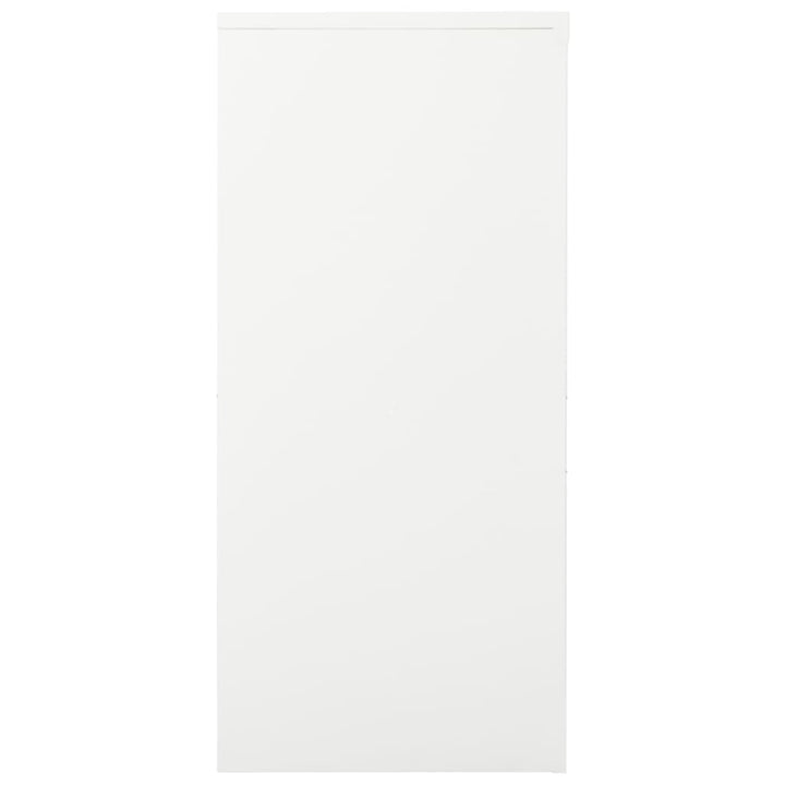 Dokumentskåp Med Skjutdörr 90X40X90 Cm Stål