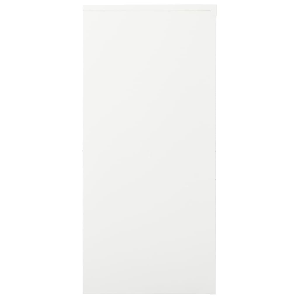 Dokumentskåp Med Skjutdörr 90X40X90 Cm Stål