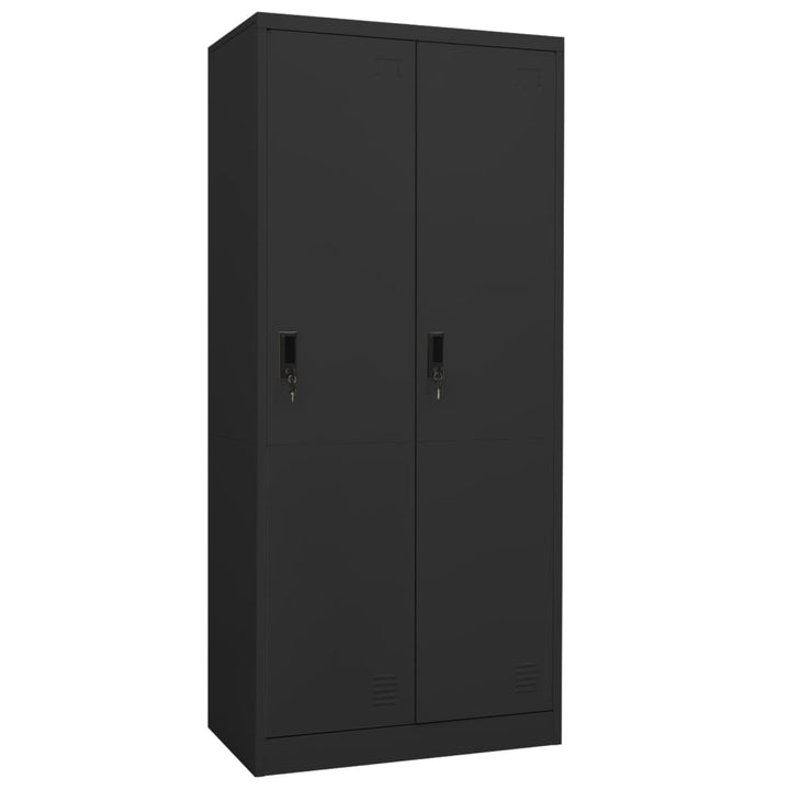 Garderob 80X50X180 Cm Stål