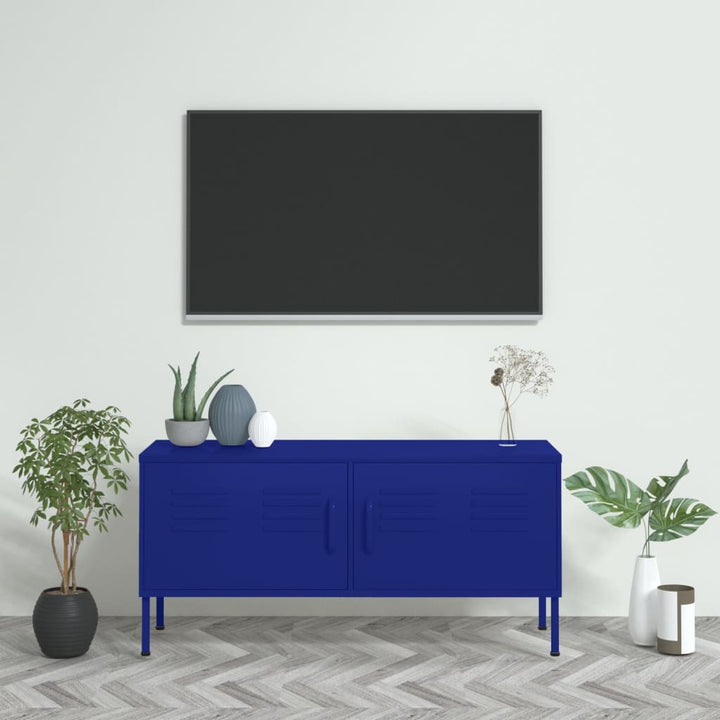 Tv-Bänk 105X35X50 Cm Stål