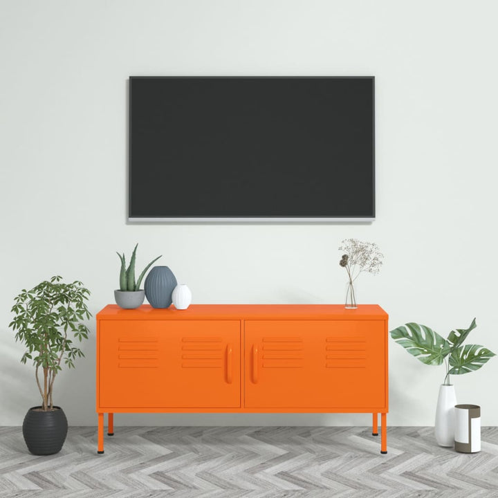 Tv-Bänk 105X35X50 Cm Stål