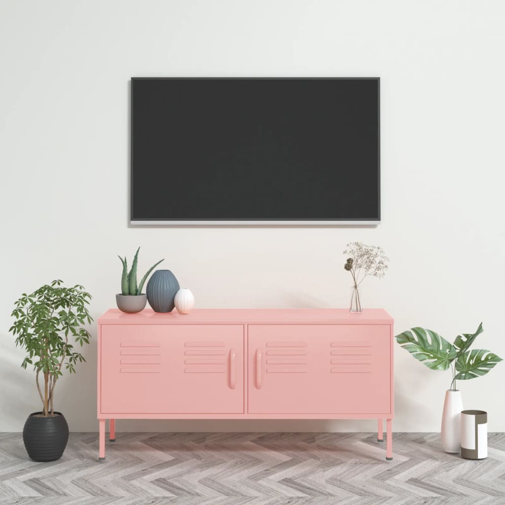 Tv-Bänk 105X35X50 Cm Stål