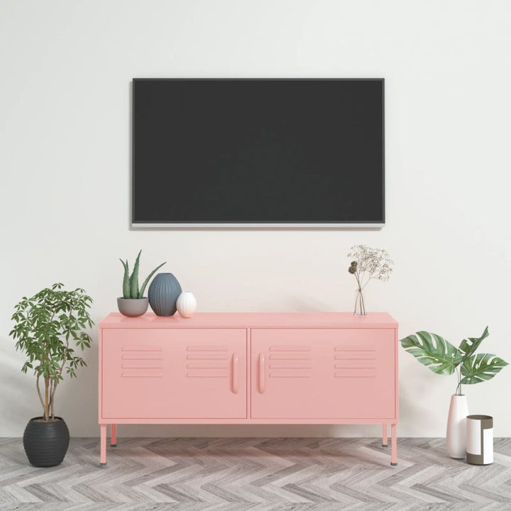 Tv-Bänk 105X35X50 Cm Stål