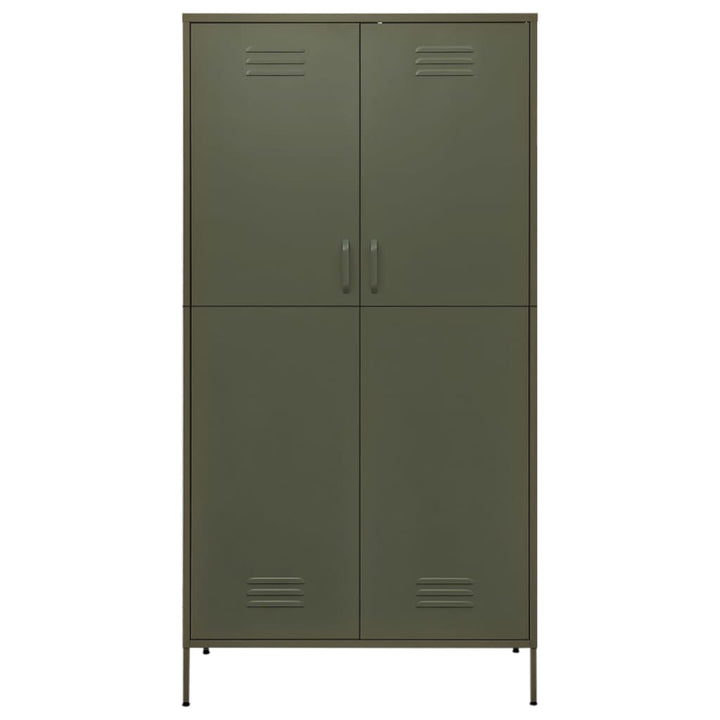 Garderob 90X50X180 Cm Stål