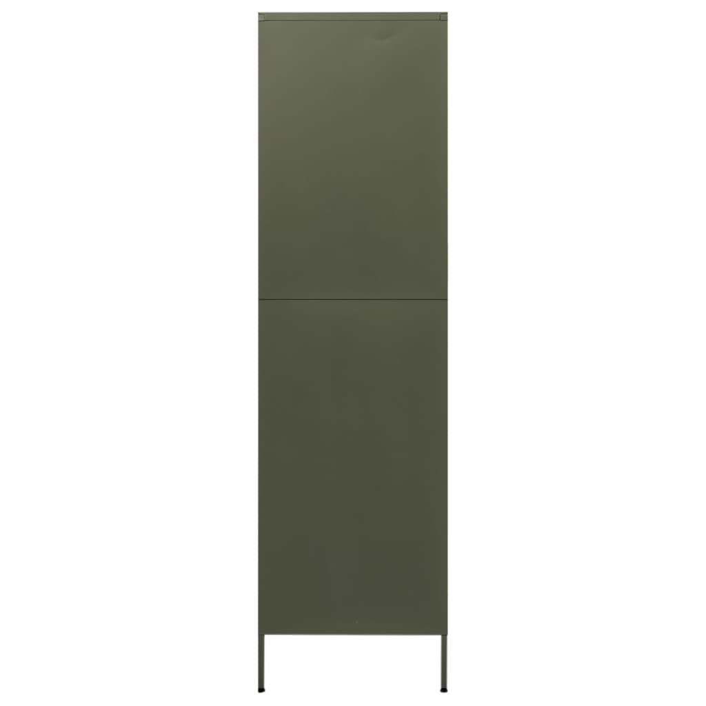 Garderob 90X50X180 Cm Stål