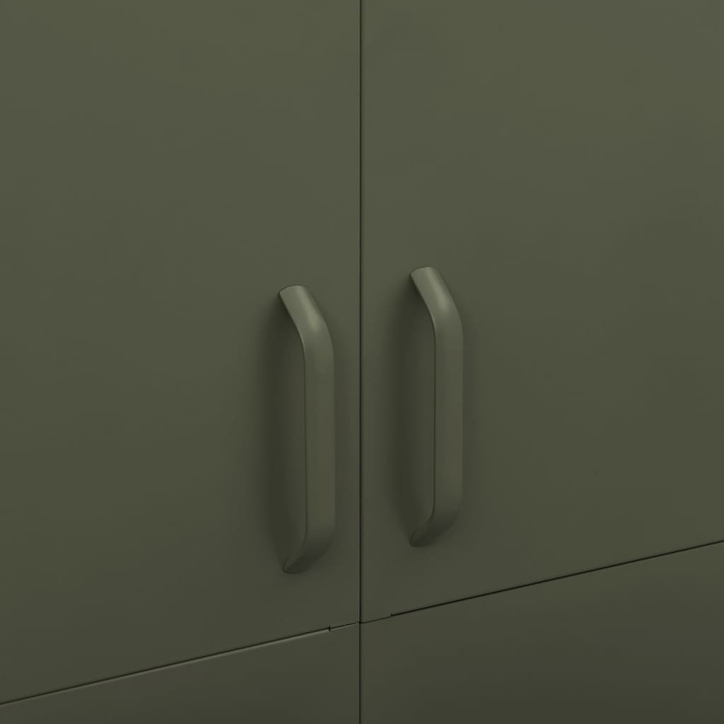 Garderob 90X50X180 Cm Stål